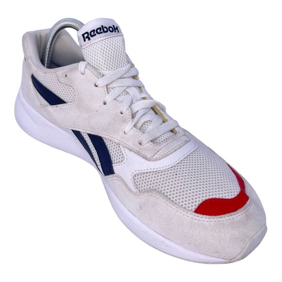 Reebok Royal Dashonic CLASSIC Men's White/Navy/Primal Red Size 11 - Picture 2 of 6